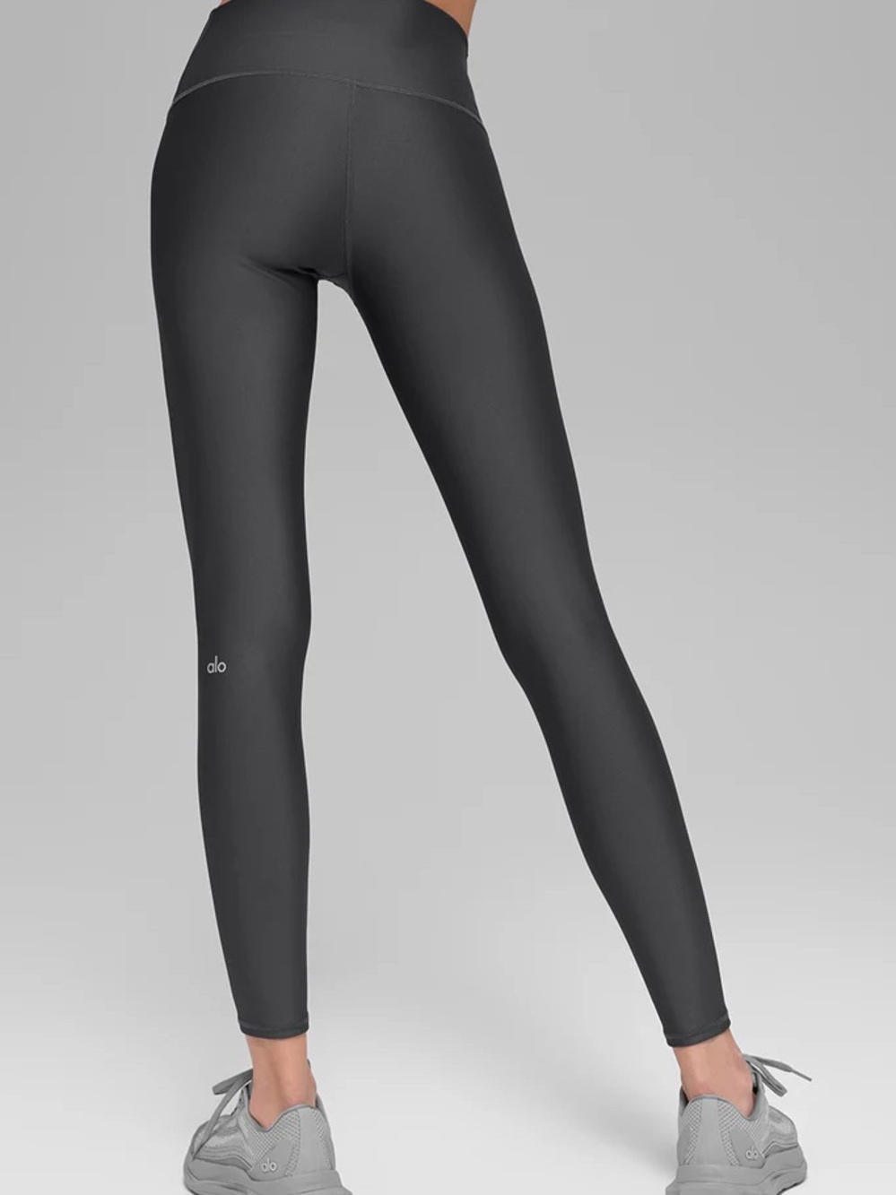 ALO Yoga Sculpt High-Waist Leggings in Charcoal Gray